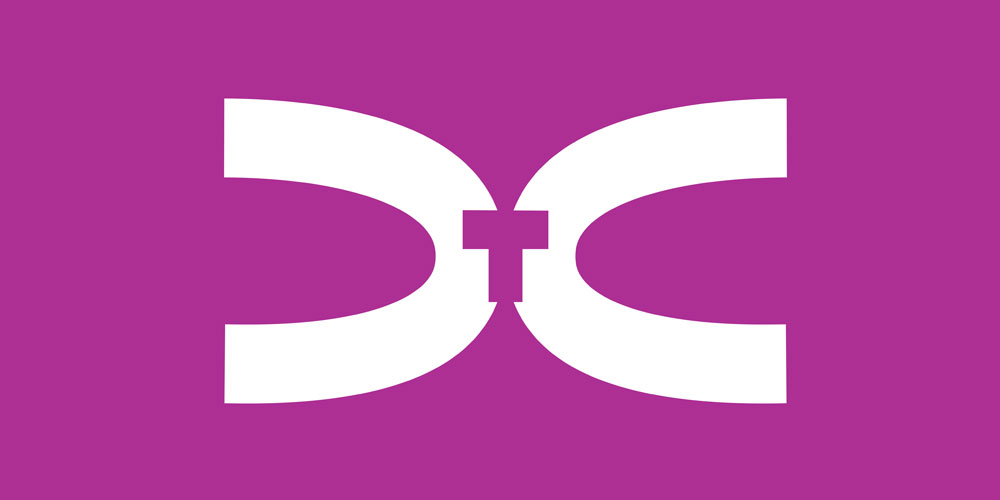 Self entitled purple white logo